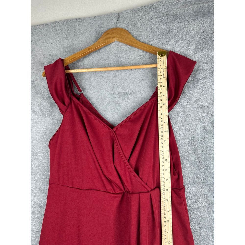 SHEIN curve red dress size‎ 0XL - Picture 7 of 9